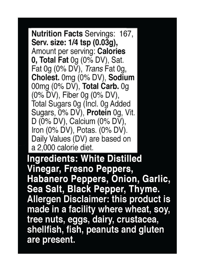 Habanero Sauce